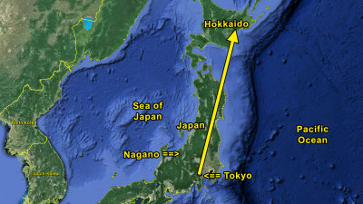 Part 1: Tokyo to Hokkaido