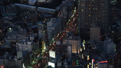 Night Skyline of Tokyo (VIDEO)