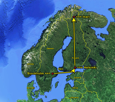 Northern Adventure, Map 1