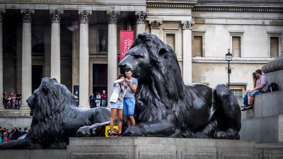 A Selfie with the Lions