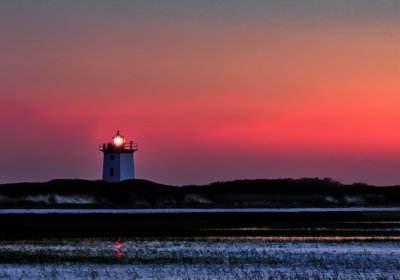 Last light Provincetown Cape Cod