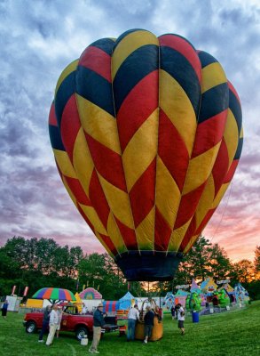 Hot air balloon festival Pittsfield NH
