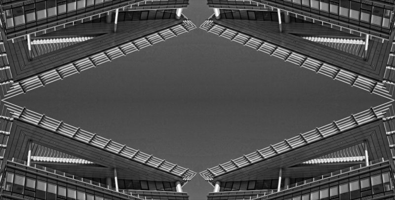 Lines of architecture - Abstract of lines