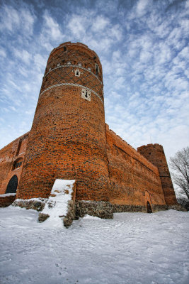 The Tower of the Castle of Mazovian Dukes in Ciechanow
