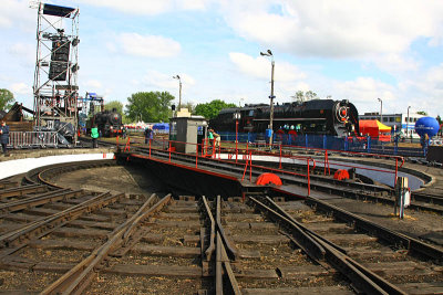 Operational roundhouse in Wolsztyn