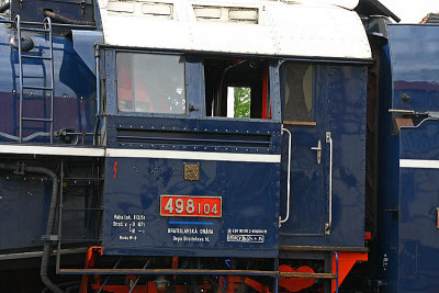 Locomotive / Lokomotywa Skoda 498 104 - Železnice Slovenskej Republiky