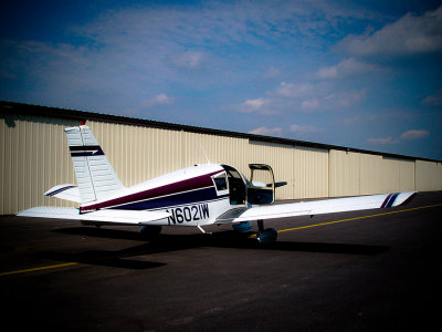 A local flight in N6021W