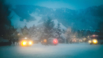 Aspen, hiver, bleu  Antonio DE MORAIS  2014.jpg