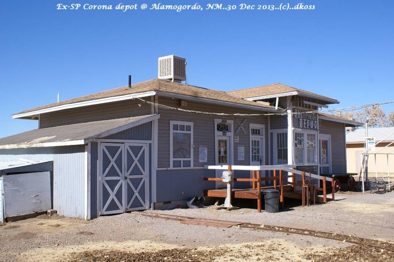 Ex-SP Corona depot  Alamogordo NM 002.jpg