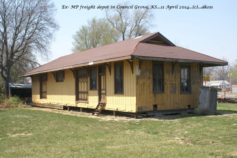 Ex- Council Grove KS MP freight depot 001.jpg