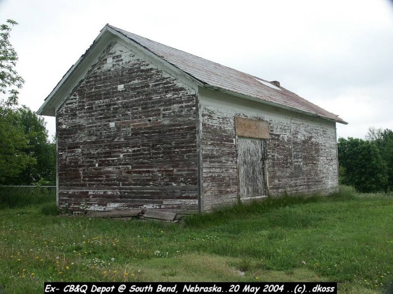 Ex-CBQ depot of South Bend NE 003.jpg