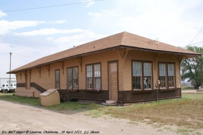 Ex-MKT depot  Laverne OK 001.jpg