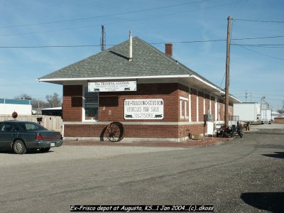 Ex-Frisco depot at Augusta KS-001.jpg