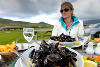 Irish-style Mussels, Ballydavid