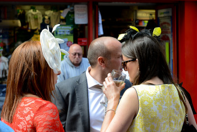 2 Ladies and a Gentleman looking for some more Ladies, Ladies Day, Galway