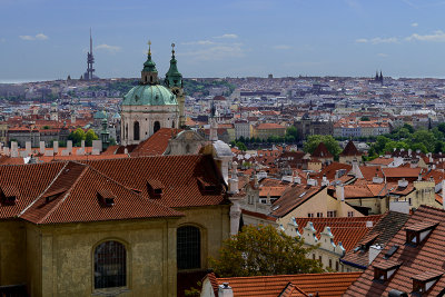 View over Mal Strana from Hradcany, Prague