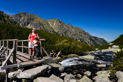 Aneta and Alex, Five Polish Lakes Valley, High Tatra
