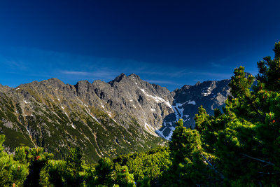 View towards Rysy 2499m, High Tatra