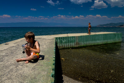 Alex, Gorica Beach, Lake Ohrid