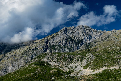 Ceraunian Mountains 2044m bordering Dhrmi Bay