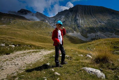 Let's climb it! Alex, Durmitor NP