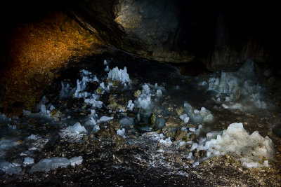 Ledena Pecina (ice cave) 2160m in Obla Glava massif, Durmitor NP