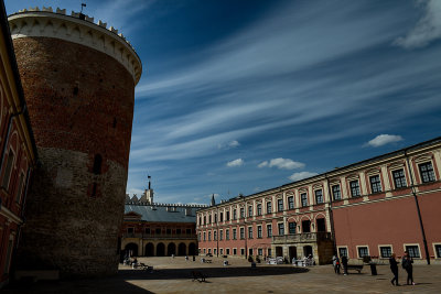 The inner court of Lublin Castle, Lublin