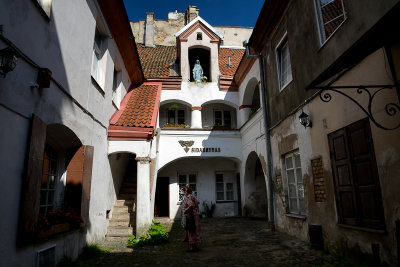 Courtyard near Pilies Gatve, Old Town, Vilnius