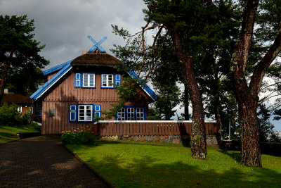 Former summer house of Thomas Mann, now museum, Nida, Curonian Spit