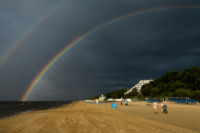 Rainbows, Jurmala Beach