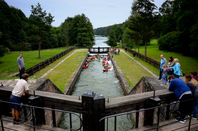 Paniewo Canal Lock, Augustw Canal, Suwalki Lake District