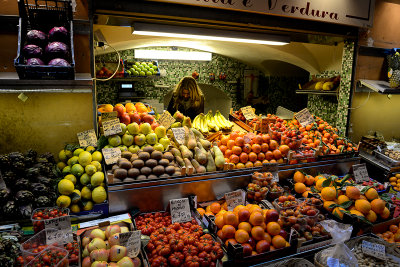 Vegetables stall, Quadrilatero, Bologna