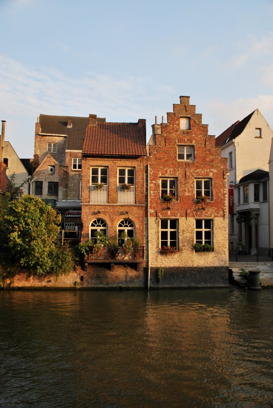 Canal houses in Ghent