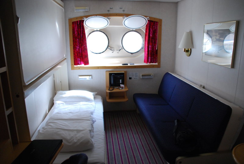 My room in the Kong Harald