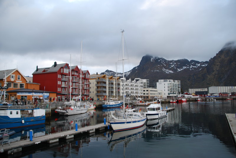Port at Svolvaer, Lofoten Islands