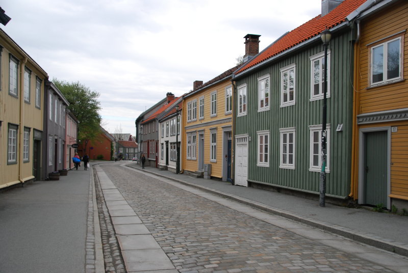 Street in old Trondheim