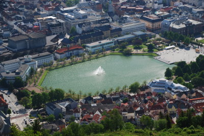 Bergen from above
