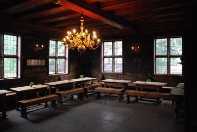 Old Hanseatic dining hall in Bergen