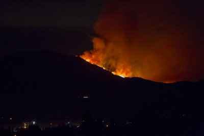 Mt. Diablo Fire 2013