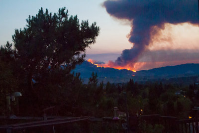 Mt. Diablo Fire 2013