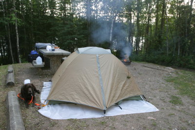 Sasha Camping at Andy Bailey Lake RA (IMG_0059.JPG)
