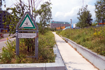 Green Zone near Berlin Wall Memorial