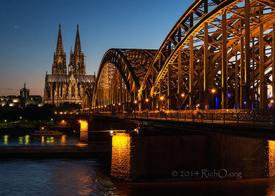 Cologne Cathedral Night