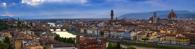 Florence Before the Sunset