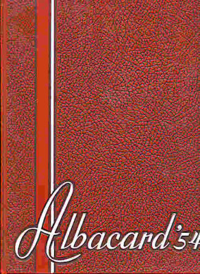 1954 Albacard pages as Seniors 