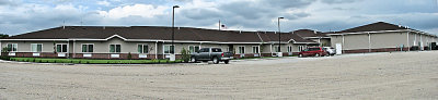 Cardinal Inn panorama from rear looking NW