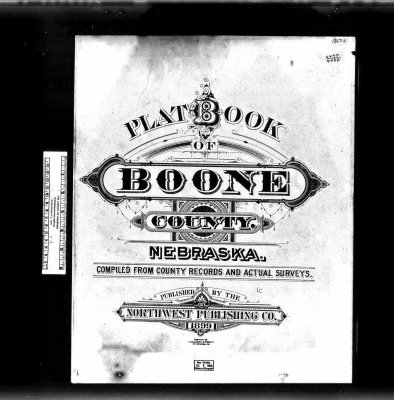 Boone County Plat Book Cover