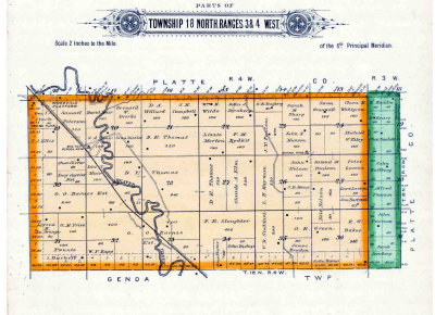 Map D5 Township 18N Range 3-4W-Beaver Creek