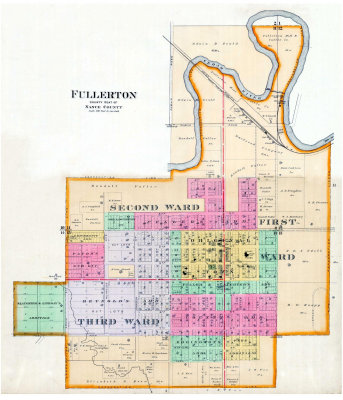 Plat of Fullerton