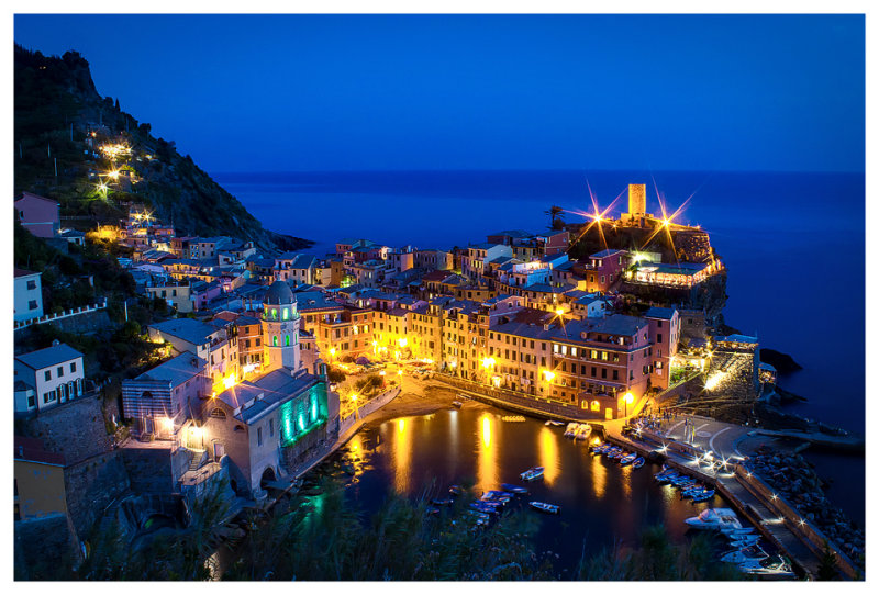 Vernazza in the evening
